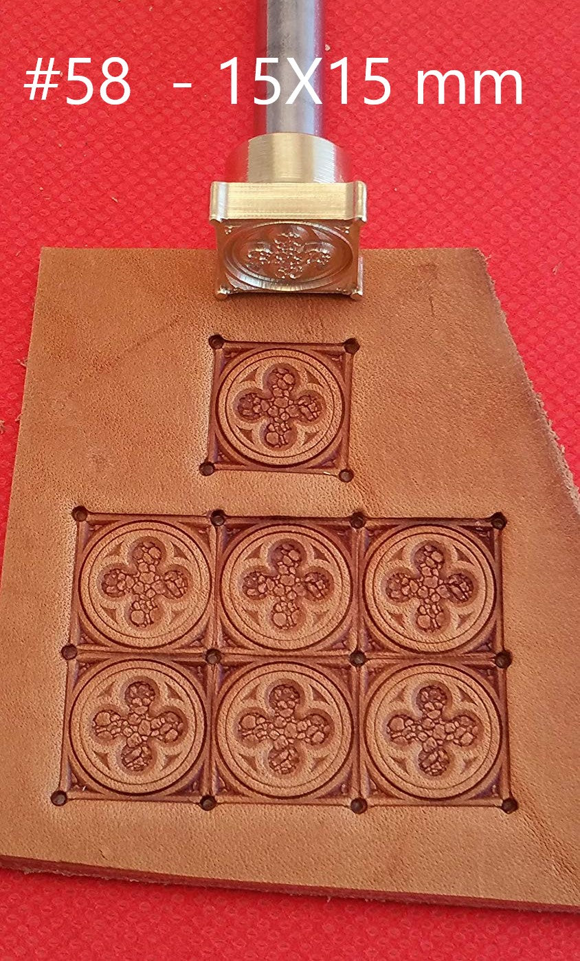 Leather stamp tool #57 - SpasGoranov
