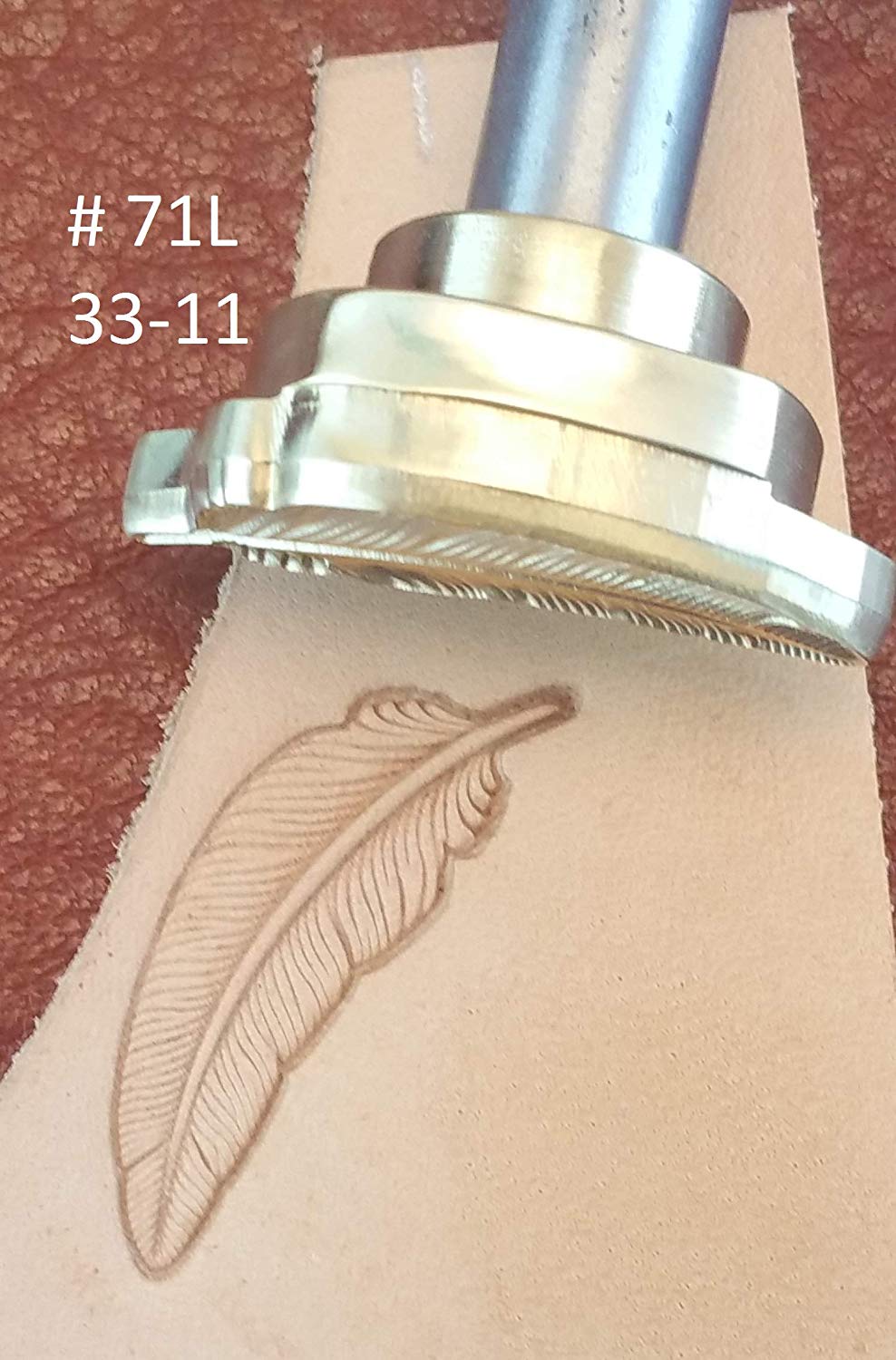 Leather stamp tool #71L - SpasGoranov