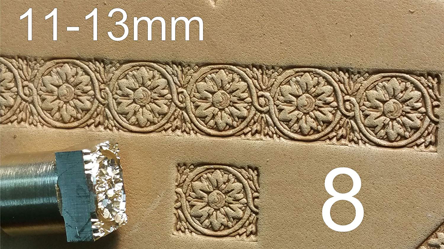 Leather stamp tool  #8 - SpasGoranov
