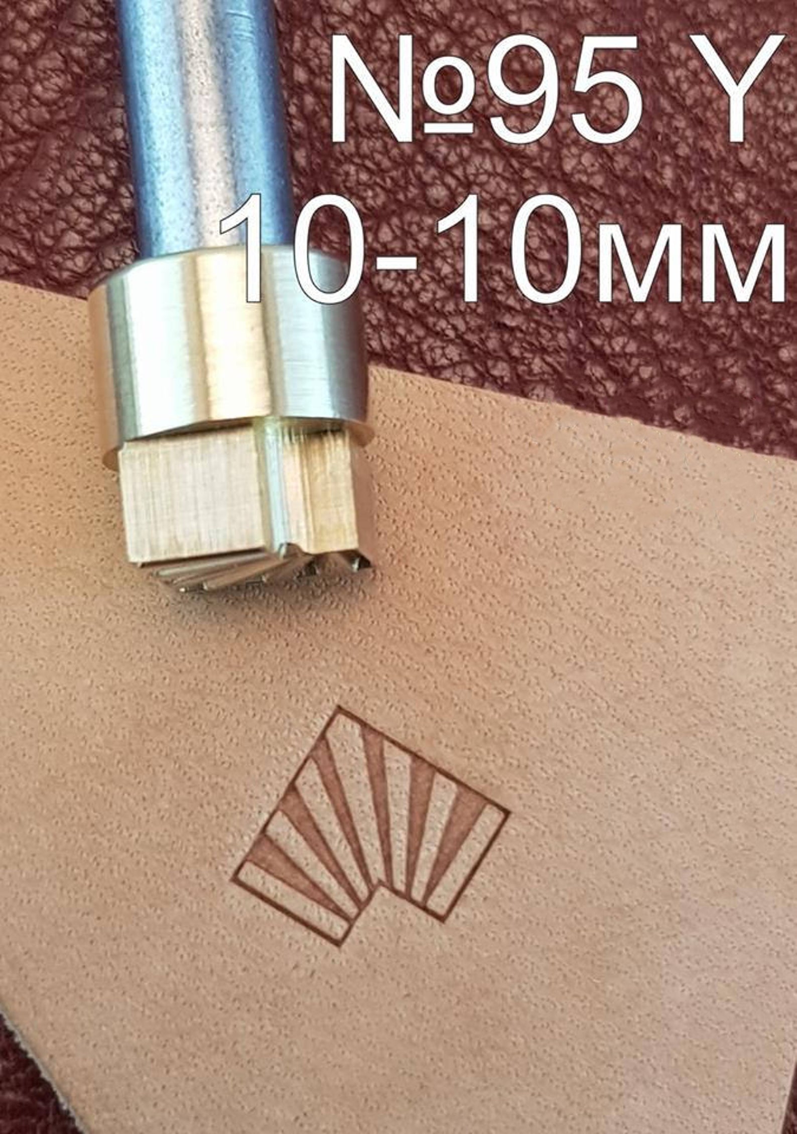 Leather stamp tool #95Y - SpasGoranov