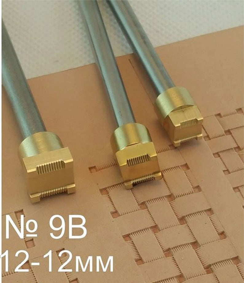 Leather stamp tool  #9B - SpasGoranov
