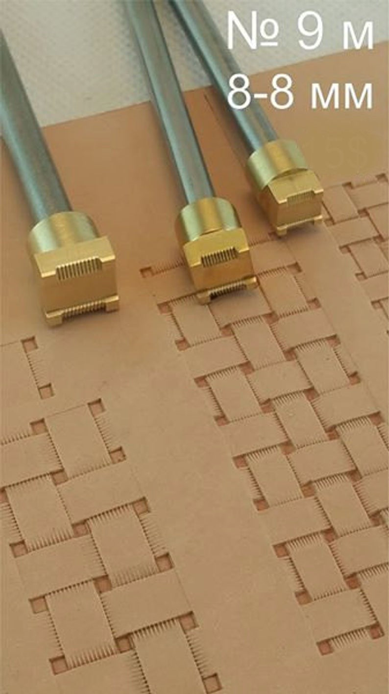 Leather stamp tool  #9M - SpasGoranov