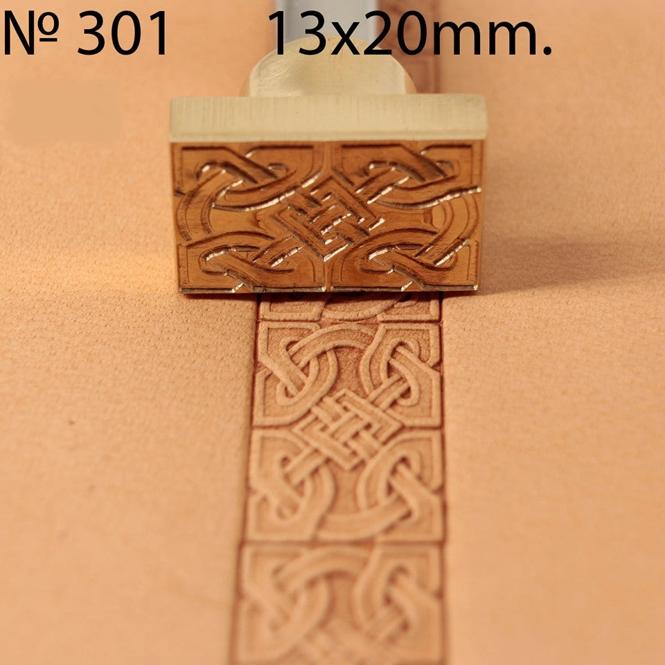 Leather stamp tool tools punches celtic border #301
