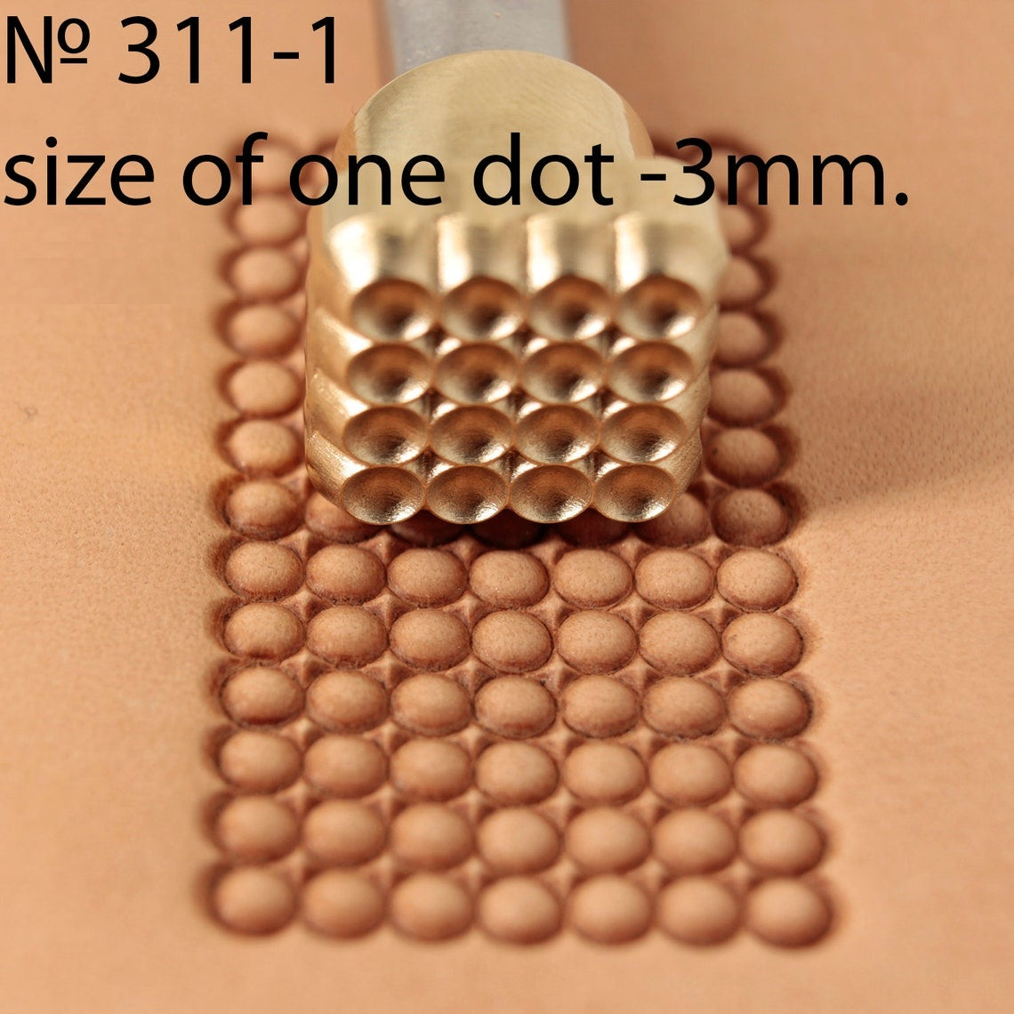 Leather stamp tool tools punches #311-1