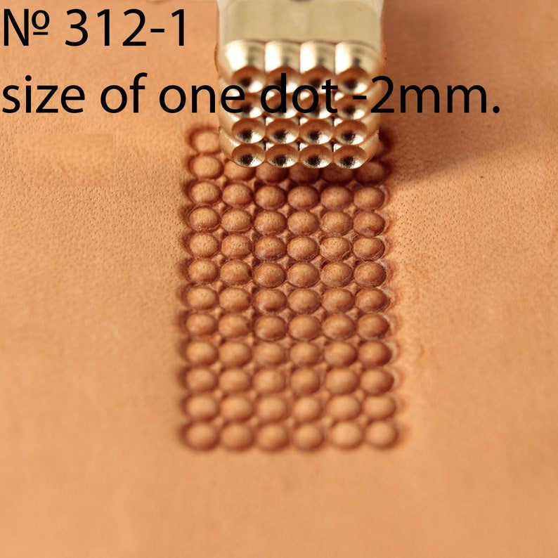 Leather stamp tool tools punches #312-1