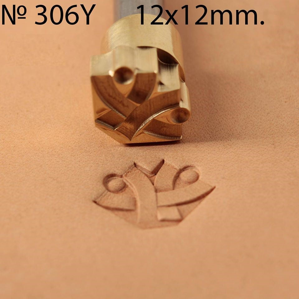 Leather stamp tool tools punches angular stamp #306Y