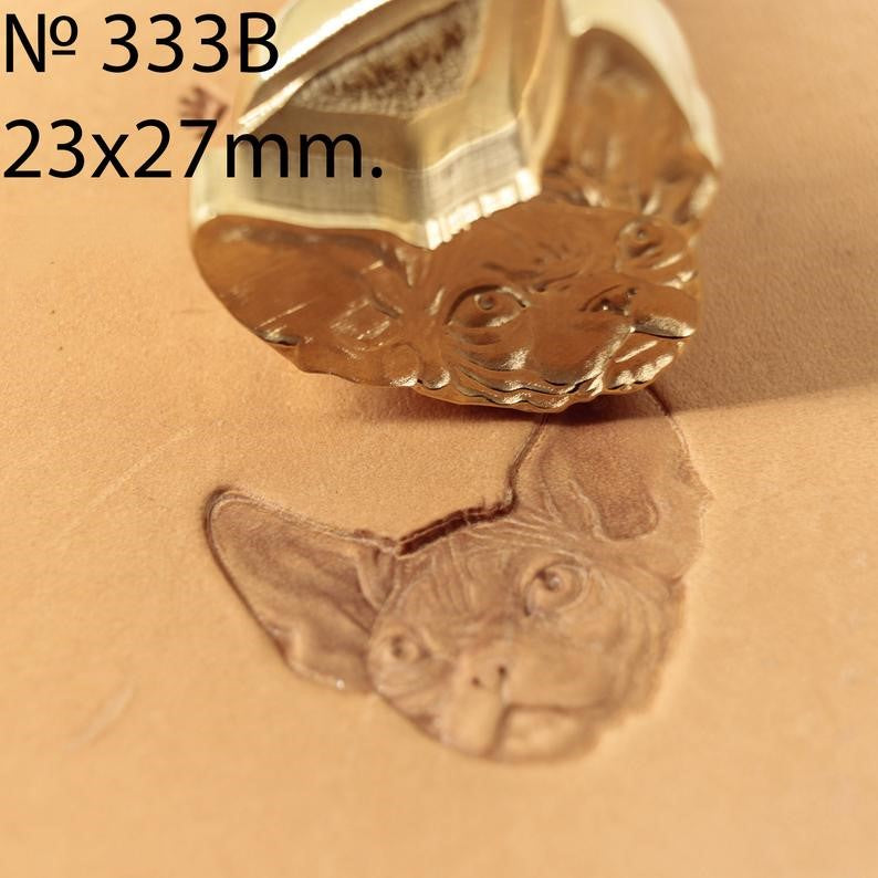 Leather stamp tool tools punches dog #333B