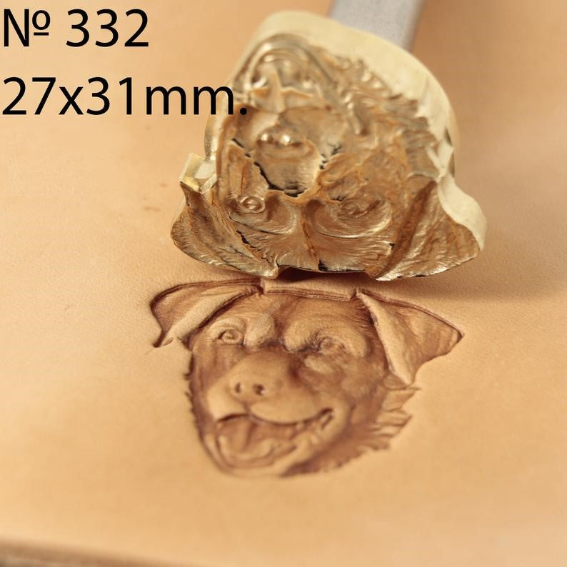 Leather stamp tool tools punches dog #332