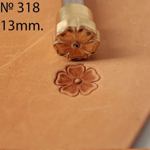 Leather stamp tool tools punches flower #318