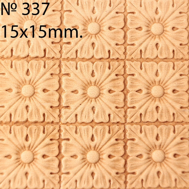 Leather stamp tool tools punches flower #337