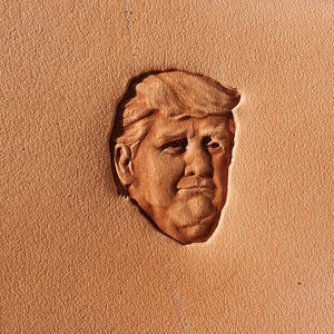 Leather stamp tool tools punches president Trump #310