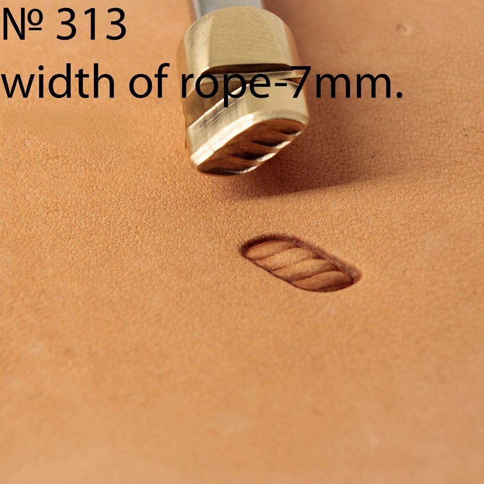Leather stamp tool tools punches rope #313